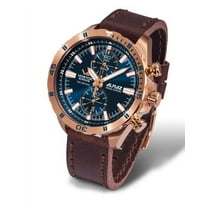 Vostok-Europe Almaz Chronograph Leather Strap 6S11/320B262