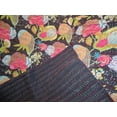 thumbnail image 2 of Indian Handmade Kantha Fruit Floral Print Bedding Bedspread Quilt Throw Pure Cotton Twin/Queen Size Blanket Bed Cover Gudri, 2 of 3