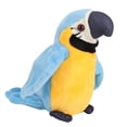 thumbnail image 4 of M Buder Cartoon Cute Electric Recording Learning Talking Plush Parrot Early Education Toy Interactive Singing Bird for Toddlers Kids (Blue) - 7.87 inches / 20 cm, 4 of 9