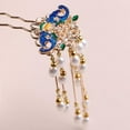 thumbnail image 4 of Palillos de cabellero de decoración de flores Retro, palillos de broche de cabellero de chino, palillos de cabellero para accesorios jinwen Palillos de pelo estilo chino, 4 of 7