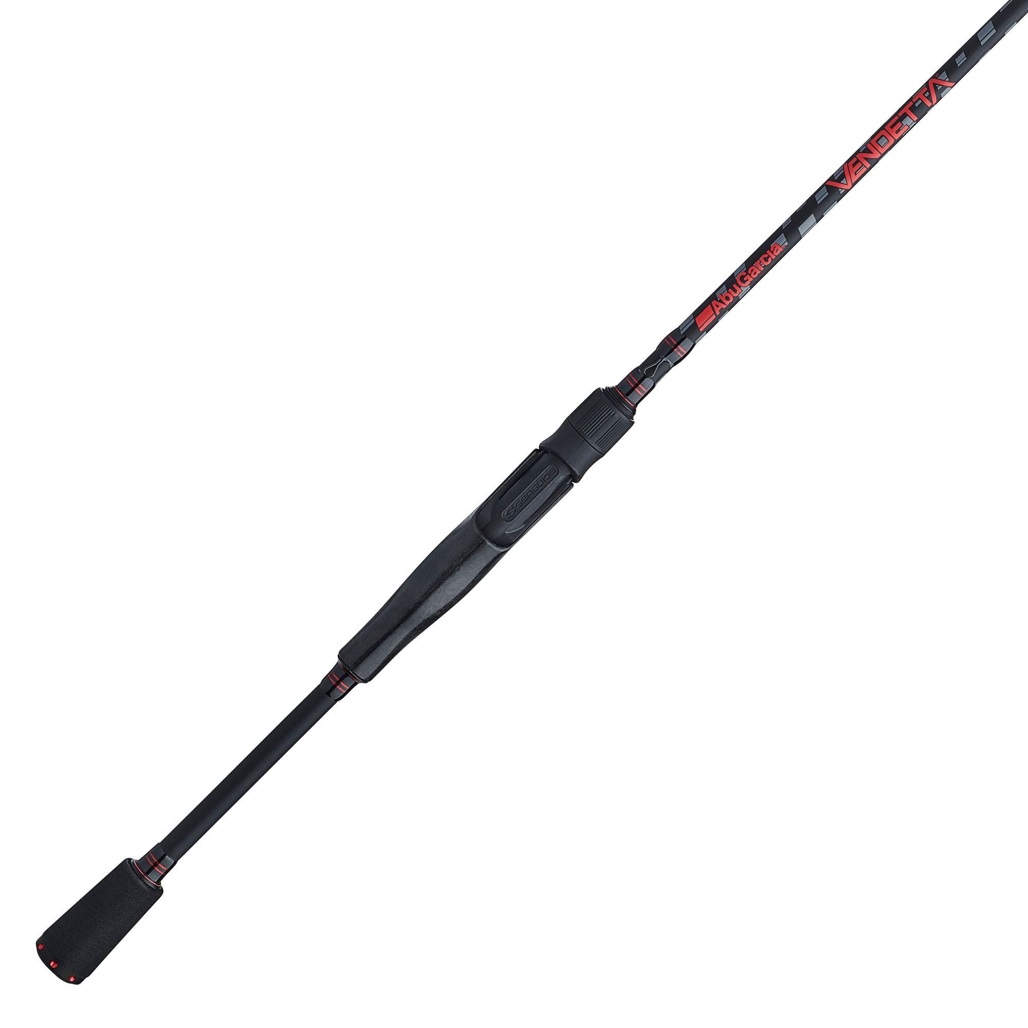 Abu Garcia 6’3” Vendetta Casting Fishing Rod, 1 Piece Rod