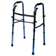 Medline Folding Walker With Wheels