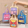thumbnail image 2 of 2/10PCS New Non-woven Handbag Children Cloth Waterproof Candy Cake Gift Packaging Wedding Festival Joy Party Gift Storage Bag (2,22CM X 22CM X 9CM,10PCS), 2 of 7