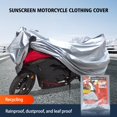 thumbnail image 4 of 4 TYPES Waterproof Dustproof & UV-Proof Motorcycle shine Rain or Covers - X7J1, 4 of 7