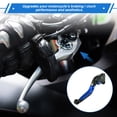 thumbnail image 3 of Palancas de freno y embrague cortas y largas para Yamaha YZF R1 99-01, palanca de freno ajustable en 6 posiciones, aleación de aluminio, cabeza negra, mango azul, 3 of 6