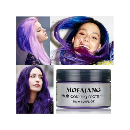 MarinaVida 7 Colors DIY Hair Color Wax Mud Dye Cream Temporary Modeling