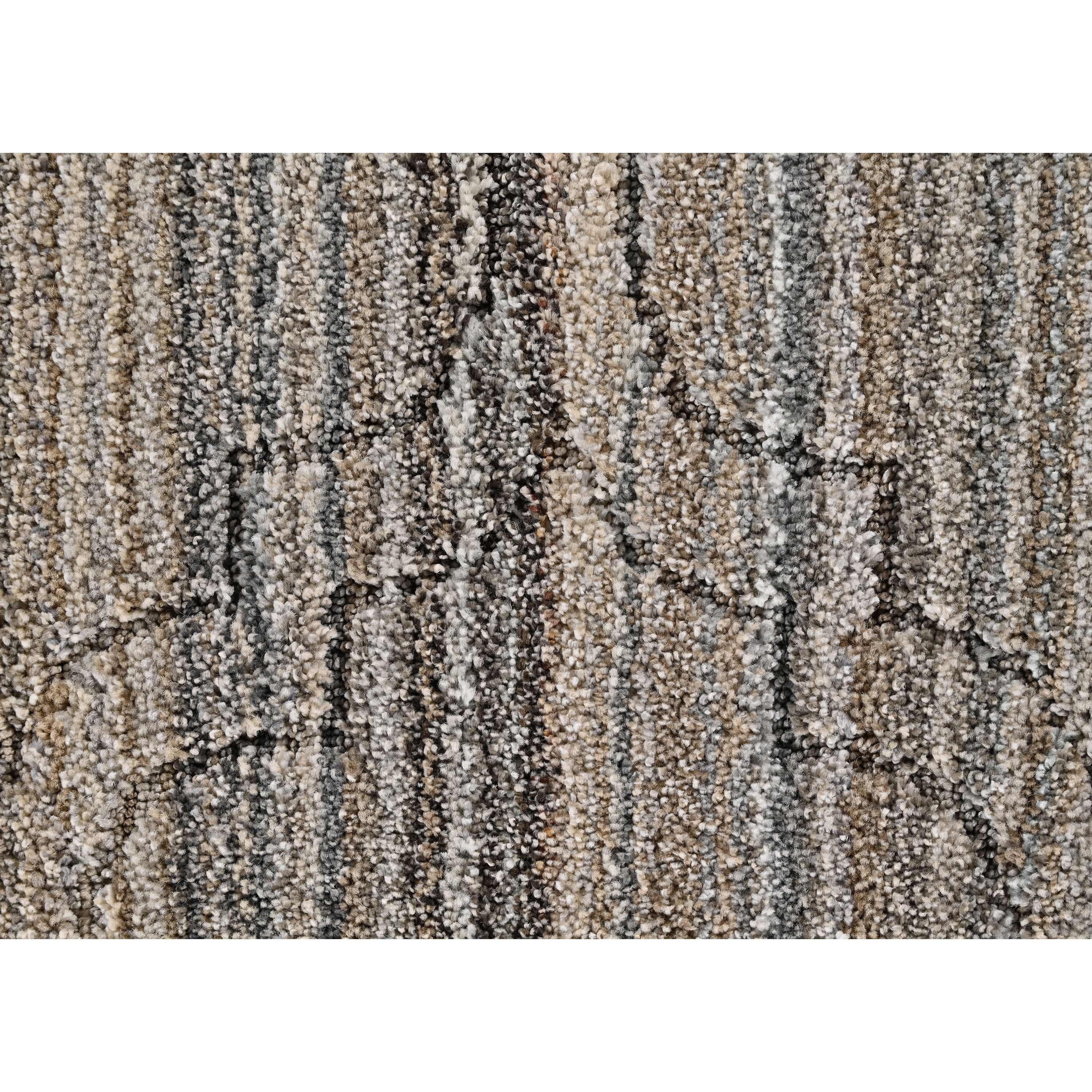 Garland Rug Studio Plush Silhouette Earth Tone Indoor Area Rug, 5' x 7'