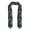 Flattened, variant on Moonlit Night Sky Wolf Graduation Stole Class, Graduation Sash, Unisex Adult 36" Academic Commencements-Sharp Corner