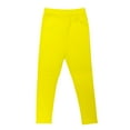 thumbnail image 4 of Wrapables® Microfiber Legging Tights for Girls (Set of 3), Yellow, Green, Black (Large), 4 of 4