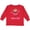 Red, variant on Inktastic Gigi's Girl Monkey Girls Long Sleeve Toddler T-Shirt