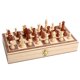 thumbnail image 1 of Juego de mesa de madera, juego de mesa para vacaciones familiares no magnético Ndcxsfigh Para Estrenar, 1 of 4