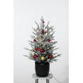 thumbnail image 5 of IDEALHOUSE 3 Ft Holiday Tree - Pre-strung Design | Space-Smart for Apartments & Offices | Realistic Branches | Quick Setup, 5 of 5