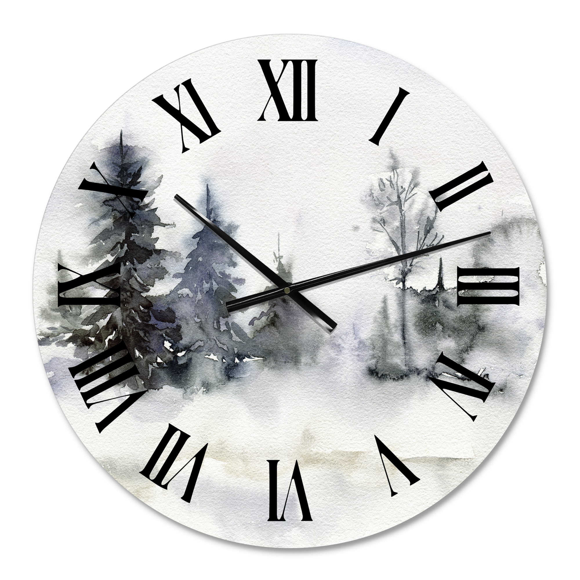 Designart 1 in Quartz Wall Clock