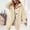 Beige, variant on Women Hooded Sweater Temperament Commuting Loose Large Size Hooded Cardigan Sweater Tan Sweater Women Women's Oversized Cardigan Womens Oversized Cardigan Shawl Neck Cardigan Women Cardigans Dress Tan