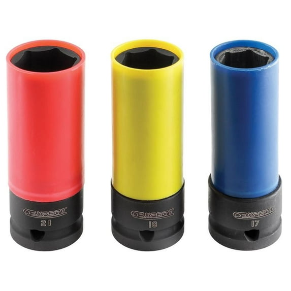 Expert - Deep Impact Socket 1/2in Drive Set of 3