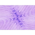 thumbnail image 1 of Ahgly Company Indoor Rectangle Patterned Heliotrope Purple Area Rugs, 6' x 9', 1 of 6