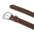 thumbnail image 2 of Nocona N2446008-42 Mens Floral Embossed Belt, Tan - Size 42, 2 of 2