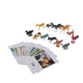 thumbnail image 3 of Juego de tarjetas y animales de aves de corral Montessori 12 piezas Baoblaze Juguete de animales de educación, 3 of 8
