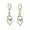 Golden, variant on Eoozwa Double Love Heart Layered Earrings Gold Dangle Drop Hooks Earrings Jewelry Birthday Gifts for Women Valentine's Day Gifts