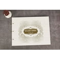 thumbnail image 4 of Darling Souvenir Personalized Engraved Laser Cut Wedding Guest Book Wooden Cover Sign-in Book Registry Guestbook Scrapbook-25, 4 of 7