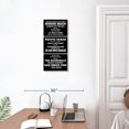 thumbnail image 3 of Elephant Stock San Diego Bus Roll Wall Art - Vertical Multi Panel Canvas - Hallway Wall Decor - Inspirational And Typography Multi Panel - Black And White Decor - 12" x 27", 3 of 8