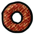 thumbnail image 2 of Tuffy Mega Junior Ring, Brick, Durable Plush Squeaky Dog Toy, 2 of 8