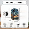thumbnail image 6 of HELLHERO Reusable 15.94"H x 9.45"L x 7.28"W Mixer Cover Hand Strap Polyester Blender Covers Horse and Starry Sky Design, 6 of 6