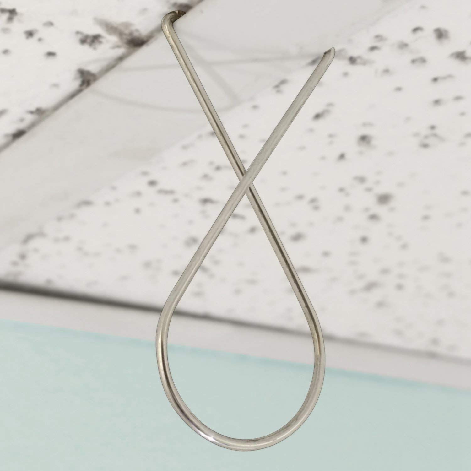 Set of 100 Ceiling Hooks Drop Ceiling Clips perfect for Wedding Decorat U3L9 