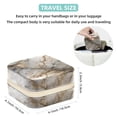 thumbnail image 5 of Marble Travel Portable Jewelry Organizer Box for Rings, Earrings, Necklaces, Bracelets, and More - Suitable for Girls and Women, 5 of 6