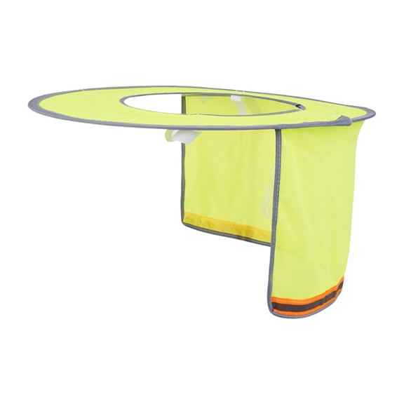 Safety helmet sunshade sunshade reflective summer construction site breathable