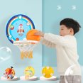 thumbnail image 3 of Children Basketball Hoop Set Funny Suction Cup Basketball Toy Indoor Sport Game, 3 of 10