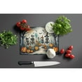 thumbnail image 5 of Calacas Skeletons Spooky Halloween Glass Cutting Board Large 12 in x 15 in, 5 of 5