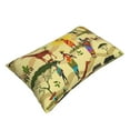 thumbnail image 3 of Balery Ethnic African Pillow Covers,Bed Pilowcases,Reversible Plush Throw Pillow Covers End Pillow Encasement,Pillow Case - 14"X20", 3 of 9
