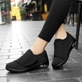 thumbnail image 6 of YOURDIARY Adjustable Hook and Loop Wide Fit Casual Walking Shoes, Breathable Mesh Air Cushion Non Slip Comfort Sneakers for Women Seniors, 6 of 9