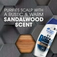 thumbnail image 3 of Head and Shoulders Men 2 in 1 Dandruff Shampoo Sandalwood, 12.8 oz, 3 of 5