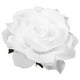 thumbnail image 4 of 2 en 1 pinzas para el cabello horquilla de flor rosa grande artificial broche de flores para fiesta de mujeres (blanco), 4 of 6
