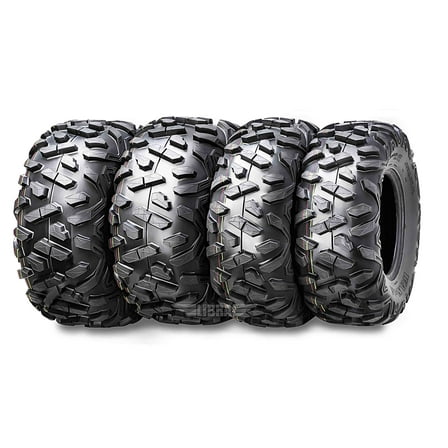 WANDA Set of 4 New ATV/UTV Tires 27x9-14 Front & 27x11-14 Rear /6PR P350-10385/10386...