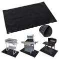 thumbnail image 2 of Aislamiento térmico de la estera de la chimenea debajo de las esteras de la parrilla Equipo impermeable plegable del Bbq JShteea El nuevo, 2 of 9