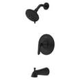 thumbnail image 1 of Pfister LG89-8WRB Weller 1-Handle Tub & Shower Trim, Matte Black, 1 of 5
