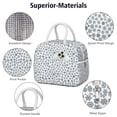 thumbnail image 4 of Womens Blue Christmas Snowflake Pattern Lunch Box for Work,Insulated Lunch Bag for Women,Loncheras Para Mujer,Leakproof Adult Lunch Bag for Work,Beach,Travel,Picnic,Camping, 4 of 7