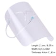 thumbnail image 3 of fashionhome Eyes Protection Goggle Transparent Shield Screen Full Face Protection Glasses Eyewear, Transparent, 3 of 8