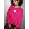 thumbnail image 2 of La Vie Est Marguerita Sweatshirt Women -Image by Shutterstock, Female Small, 2 of 4