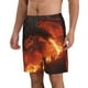 thumbnail image 2 of Fotbe Fiery Dragons Castle Attack Trajes de Baño Estampados para Hombre, Shorts de Verano de Secado Rápido, Ropa de Playa, Bañadores-XX-Large, 2 of 6