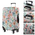 thumbnail image 5 of Pioneer Flower Floral Print Pattern Luggage Cover Fashion Suitcase Cover Baggage Covers Fit 25-28 Inch Luggage (Go Travel), 5 of 5