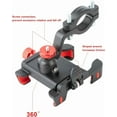 thumbnail image 5 of Lemohome Cell Phone Mount Holder Bicycle GPS Bracket360° Aluminium Motorcycle Handlebar, 5 of 7