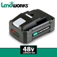 thumbnail image 2 of Batería Landworks de iones de litio de 48 V DC, 2 Ah, 88,8 Wh, 2 of 7