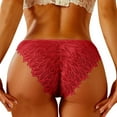 thumbnail image 4 of MuZeFu Underwear for Women Hipster Womens Underwear Sexy Lace High Cut Panties Comfort Bikini Panty Stretch Underpants Breathable Ladies Briefs, 4 of 5