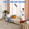 thumbnail image 4 of SUGARDAY Microfiber Feather Duster for Cleaning Fan High Ceiling Duster with Extension Pole 100-inch 7PCS, 4 of 7