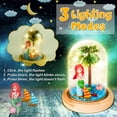 thumbnail image 3 of Dikence Arts and Crafts Kits for 6 Year Old Girls, Kids Gift for Girl Age 7 8 9 10 Light up Mermaid Toys Birthday Present for Girl Boy Kid 11 Year Old DIY Craft Sets Night Light Toy Gifts for Children, 3 of 6