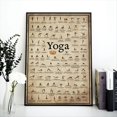 thumbnail image 3 of Gráfico de Postura de Ashtanga Yoga, Impresión en Lienzo, Póster de Ejercicio de Gimnasio Vintage, Arte de Pared para Decoración de Sala de Estar, 3 of 5